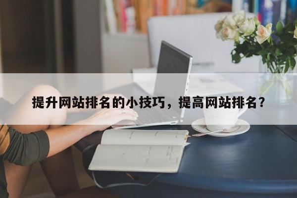 提升网站排名的小技巧，提高网站排名？