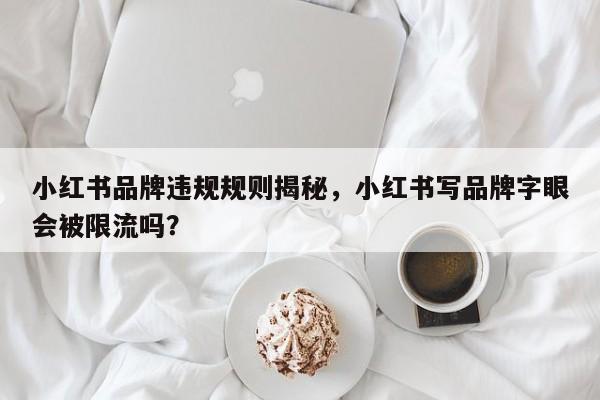 小红书品牌违规规则揭秘，小红书写品牌字眼会被限流吗？