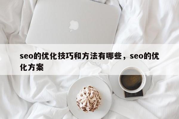 seo的优化技巧和方法有哪些，seo的优化方案