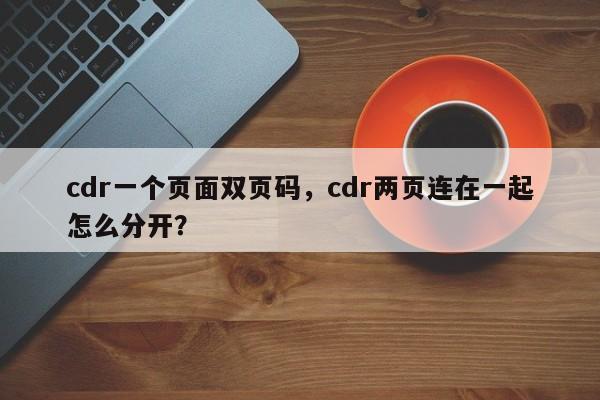 cdr一个页面双页码，cdr两页连在一起怎么分开？